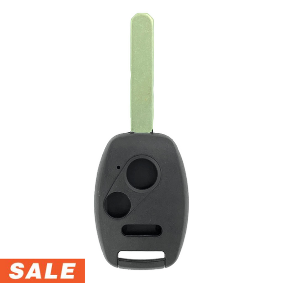 Honda 2002-2014 3 Button Remote Head Key Shell - Clip Back Extra Strong And Durable!