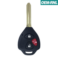 Scion 3 Button Remote Head Key 2005-2013 Mozb41Tg Chip: 4D67