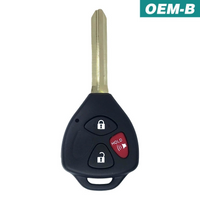 Toyota RAV4 2006-2013 OEM 3 Button Remote Head Key HYQ12BDC 4D-67
