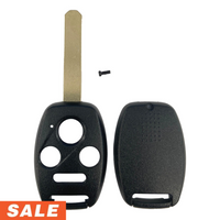 Honda Acura 4 Button Remote Head Key Shell 2006-2014 w/o Chip Slot Key Shell