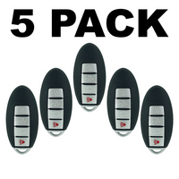Nissan Infiniti 4 Button Smart Key 2007-2015 For Fcc: Kr55Wk48903 / Kr55Wk49622 - Pack Of 5