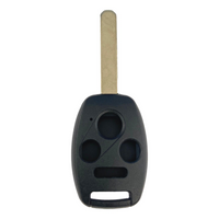 Honda 2005 2013 4 Button Remote Head Key Shell Clip Back Extra Strong and Durable! Key Shell