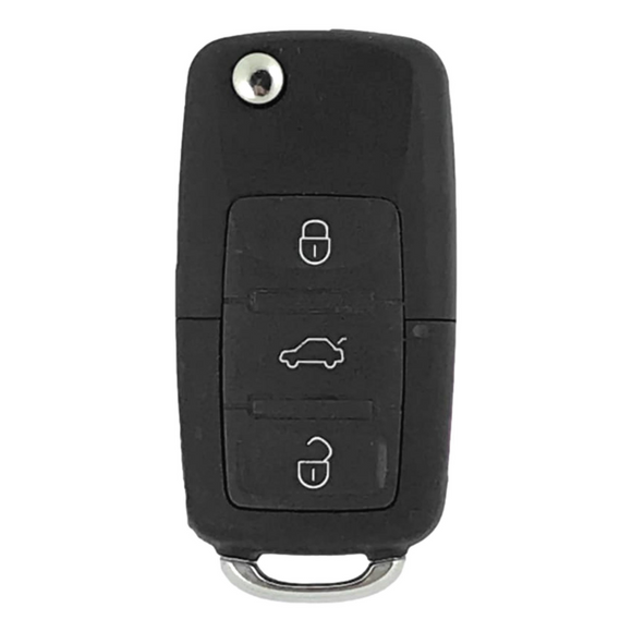 Volkswagen 4 Button Flip Key Remote 2005-2010 For NBG92596263 (1K0 959 753 H) | Aftermarket Flip Key