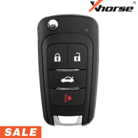 Xhorse 2nd Gen Buick Style Wireless 4 Button Flip Key Universal Key