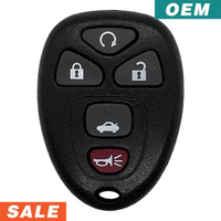 GM 5 Button Keyless Entry Remote 2004-2012 FCC: KOBGT04A (OEM)