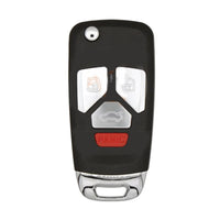 Xhorse 2nd Generation Audi Style Wired 4 Button Flip Key