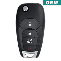 Cut Chevrolet Cruze 2016-2020 Oem 4 Button Flip Key Lxp-T003 315 Mhz