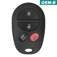Toyota Avalon Solara 2004-2008 OEM 4 Button Keyless Entry Remote GQ43VT20T