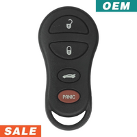 Chrysler Dodge Jeep 4 Button Keyless Entry Remote 2001-2006 GQ43VT17T (OEM)