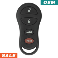 Chrysler Dodge Jeep 4 Button Keyless Entry Remote 2001-2006 GQ43VT17T (OEM)