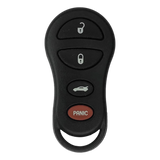 Chrysler Dodge 4 Button Remote Shell Key