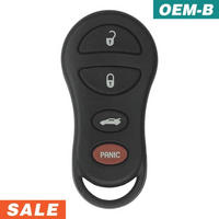 Chrysler Dodge Jeep 4 Button Keyless Entry Remote 2001-2006 GQ43VT17T (OEM)