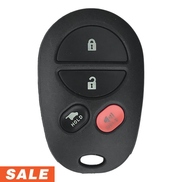 Toyota Sequoia 4 Button Keyless Entry Remote 2008-2017 for FCC: GQ43VT20T