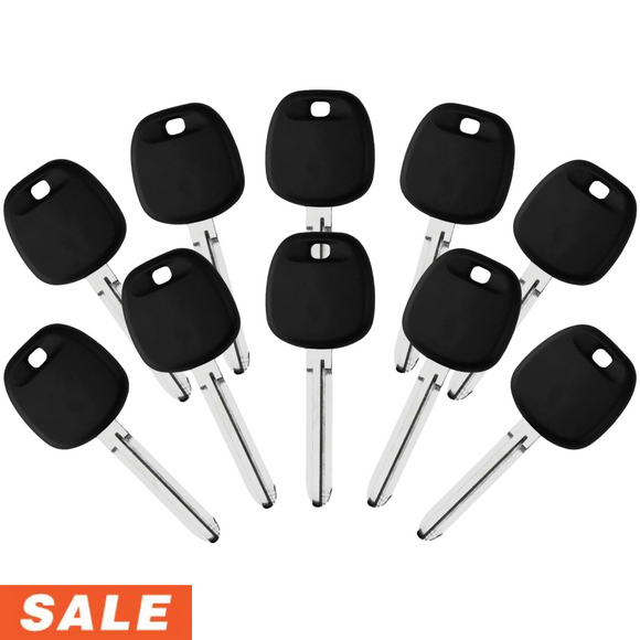 Toyota / Scion Transponder Key Toy44D Chip: 4D67 (Pack Of 10)