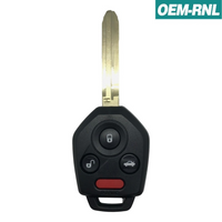 Subaru Impreza Crosstrek 2017-2018 4 Button H Chip Black CWTB1G077 (OEM)