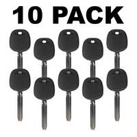 Toy44G Transponder Key For Toyota 2010-2019 G Chip (10 Pack)