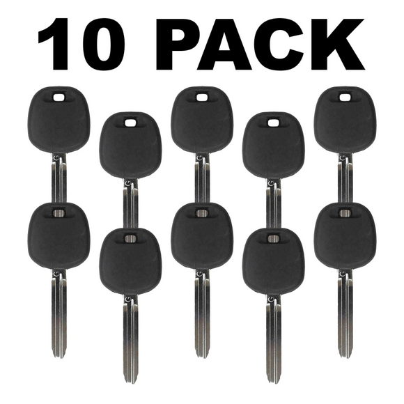 Toy44G Transponder Key For Toyota 2010-2019 G Chip (10 Pack)