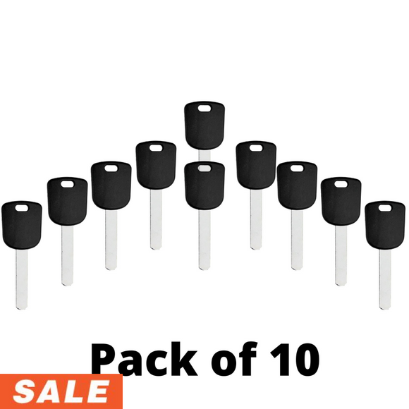 10 Pack - HO03 Transponder Key for Honda Acura 2003-2016