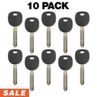 B111 GM Transponder Key 2004 2017 Chip 46 | Aftermarket (10 Pack) Transponder