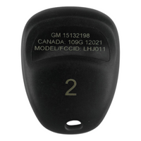 GM 3 Button Keyless Entry Remote 2003-2007 FCC: LHJ011 (OEM)
