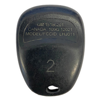 GM 2003-2007 OEM 3 Button Keyless Entry Remote FCC: LHJ011 | Driver 2 OEM Refurbished Keyless Entry Remote