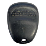 GM 2003-2007 OEM 3 Button Keyless Entry Remote FCC: LHJ011 | Driver 1
