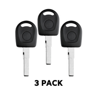 Audi Volkswagen Transponder Key HU66T6 (Pack of 3)