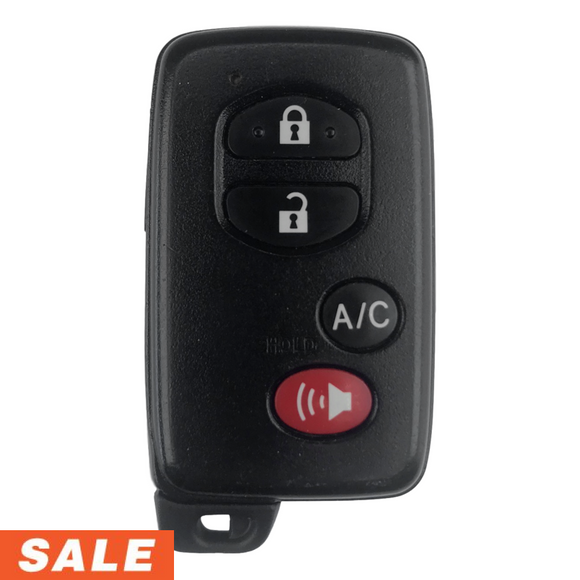 Toyota Prius 2010-2011 4 Button Smart Key For Hyq14Aab 3370 Board