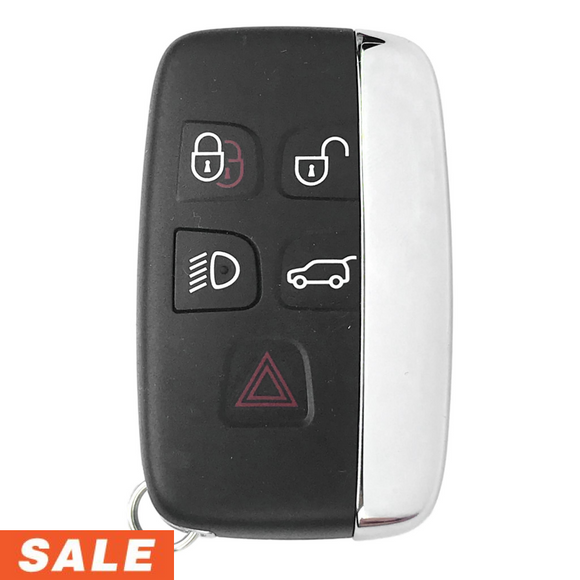5 Button Smart Key for Jaguar, Land Rover, Range Rover 2011-2019 for FCC: KOBJTF10A