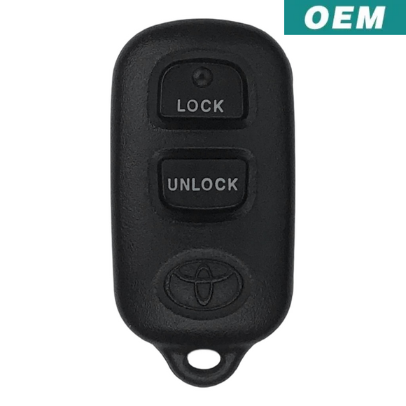 Toyota 3 Button Keyless Entry Remote 1999-2008 GQ43VT14T (OEM)