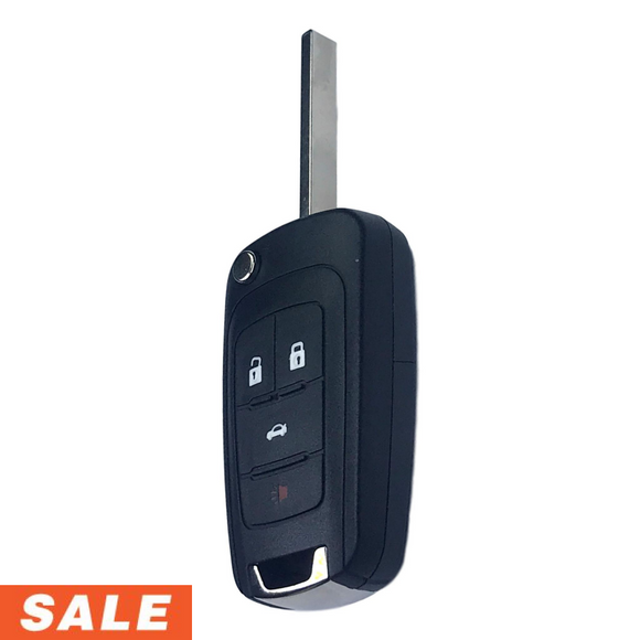 GM 4 Button Flip Key Remote 2010-2019 for FCC: OHT01060512