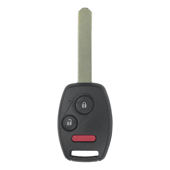 Honda Fit 2007 3 Button Remote Head Key For Oucg8D-380H-A Chip 8E