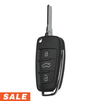 Audi A6 Q7 3 Button Flip Key 2005-2011 Chip 8E
