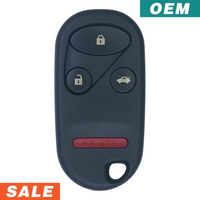 Honda Accord 1998-2002 4 Button Keyless Entry Remote KOBUTAH2T (OEM)