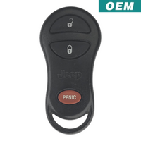 Jeep Grand Cherokee 1999-2004 3 Button Keyless Entry Remote GQ43VT9T (OEM)