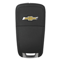 Chevrolet 3 Button Flip Key Remote 2010-2015 OHT01060512 (OEM)
