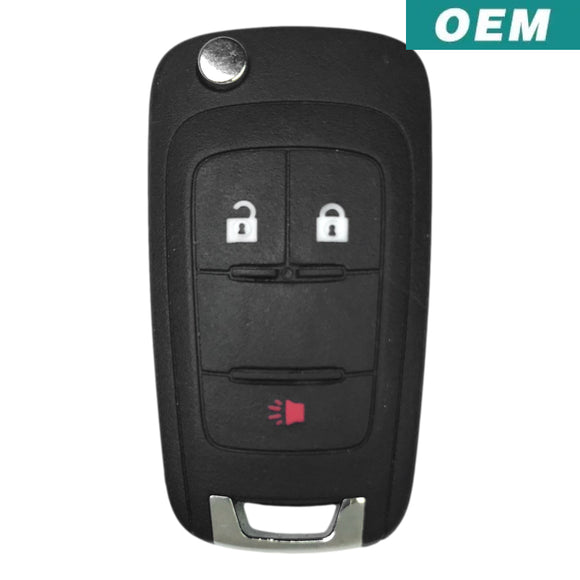 Gmc Terrain 2010-2021 Oem 3 Button Flip Key Remote Oht01060512