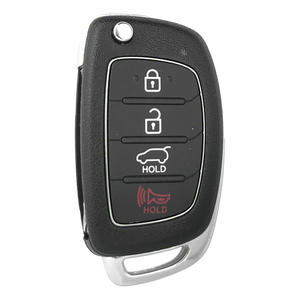 Hyundai Santa Fe 2015-2019 4 Button Flip Key Remote For Fcc Tq8-Rke-4F31