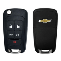 Chevrolet 5 Button Flip Key Remote 2010-2019 OHT01060512 (OEM)