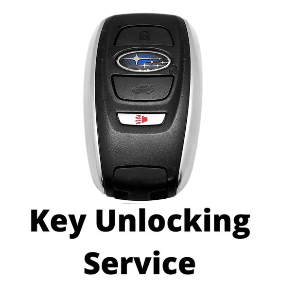Subaru Push to Start Proximity Key HYQ14AHK Unlocking Service