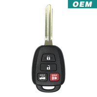 Toyota Corolla Camry 4 Button Remote Head Key 2014-2019 HYQ12BEL / H-Chip (OEM)