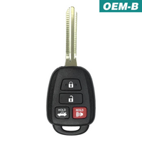 Toyota Corolla Camry 4 Button Remote Head Key 2014-2019 HYQ12BEL / H-Chip (OEM)