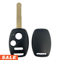 Honda 3 Button Remote Head Key Shell 2006-2013 w/o Chip Slot Key Shell