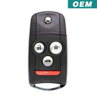 Acura TL TSX 2009-2014 OEM 4 Button Flip Key Remote MLBHLIK-1T | Driver 1 - Flip Key