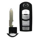 Mazda 6 2009-2013 Oem 4 Button Smart Key Kr55Wk49383