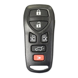 Nissan Quest 2004-2010 Oem 6 Button Remote Kbrastu51 Refurbished Keyless Entry