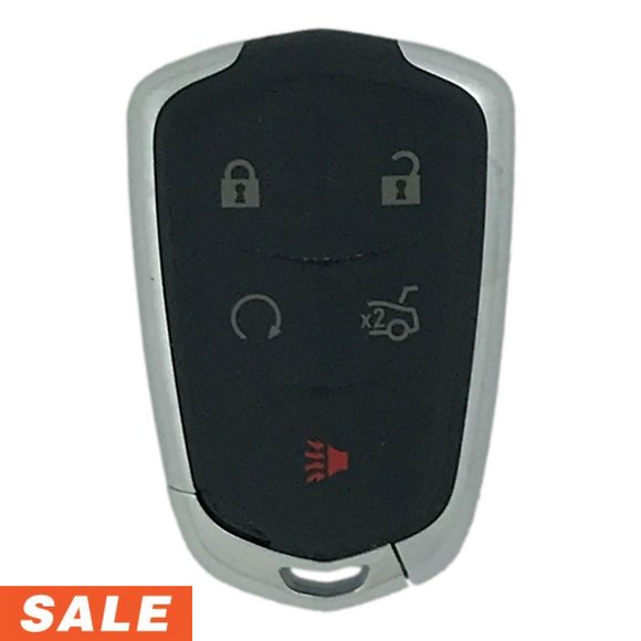 Cadillac Cts Ats Xts 2015-2019 Oem 5 Button Smart Key Hyq2Eb