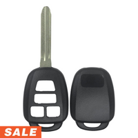 Toyota 4 Button Remote Head Key Shell