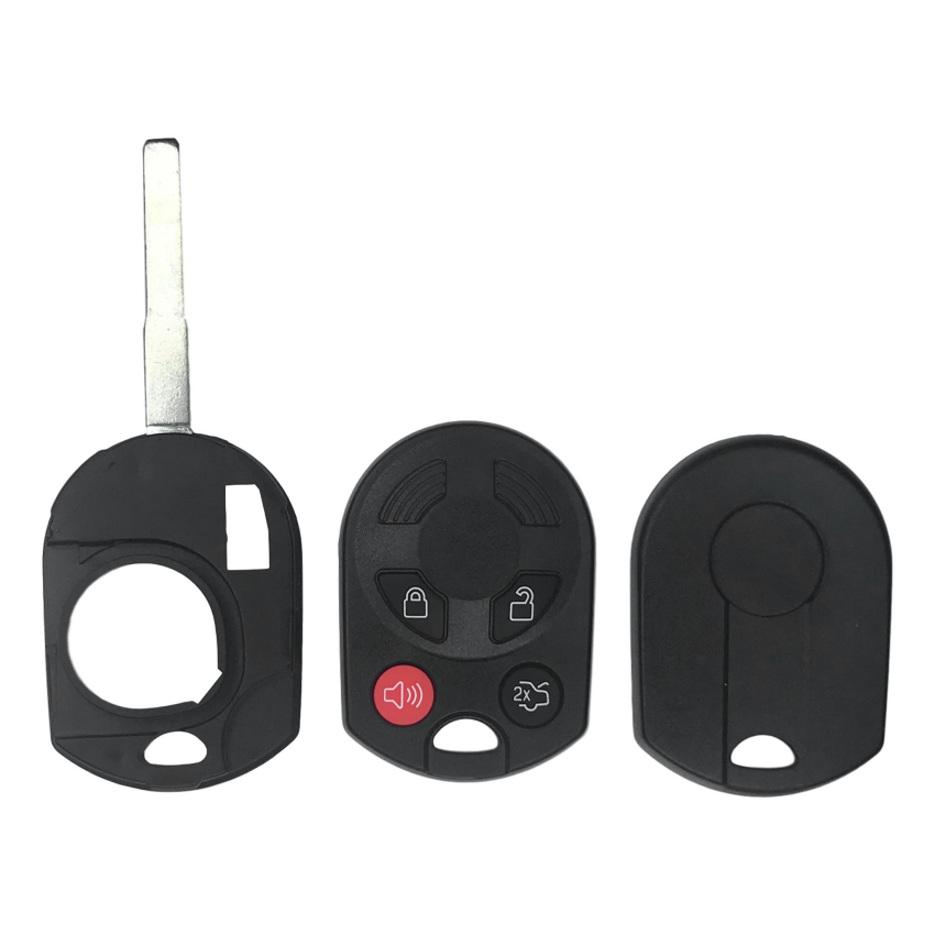 Ford Key Shell Replacement Ford 4 Button High Security Remote Head Key Shell Replacement