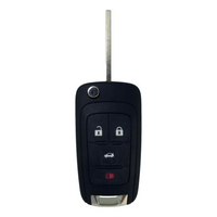 Chevrolet 2010-2019 Oem 4 Button Flip Key Remote Avl-B01T1Ac